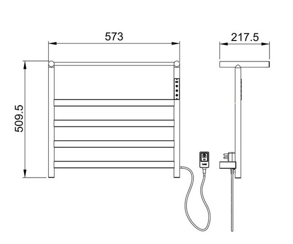 полотенцесушитель WONZON & WOGHAND ESSEN 573х509